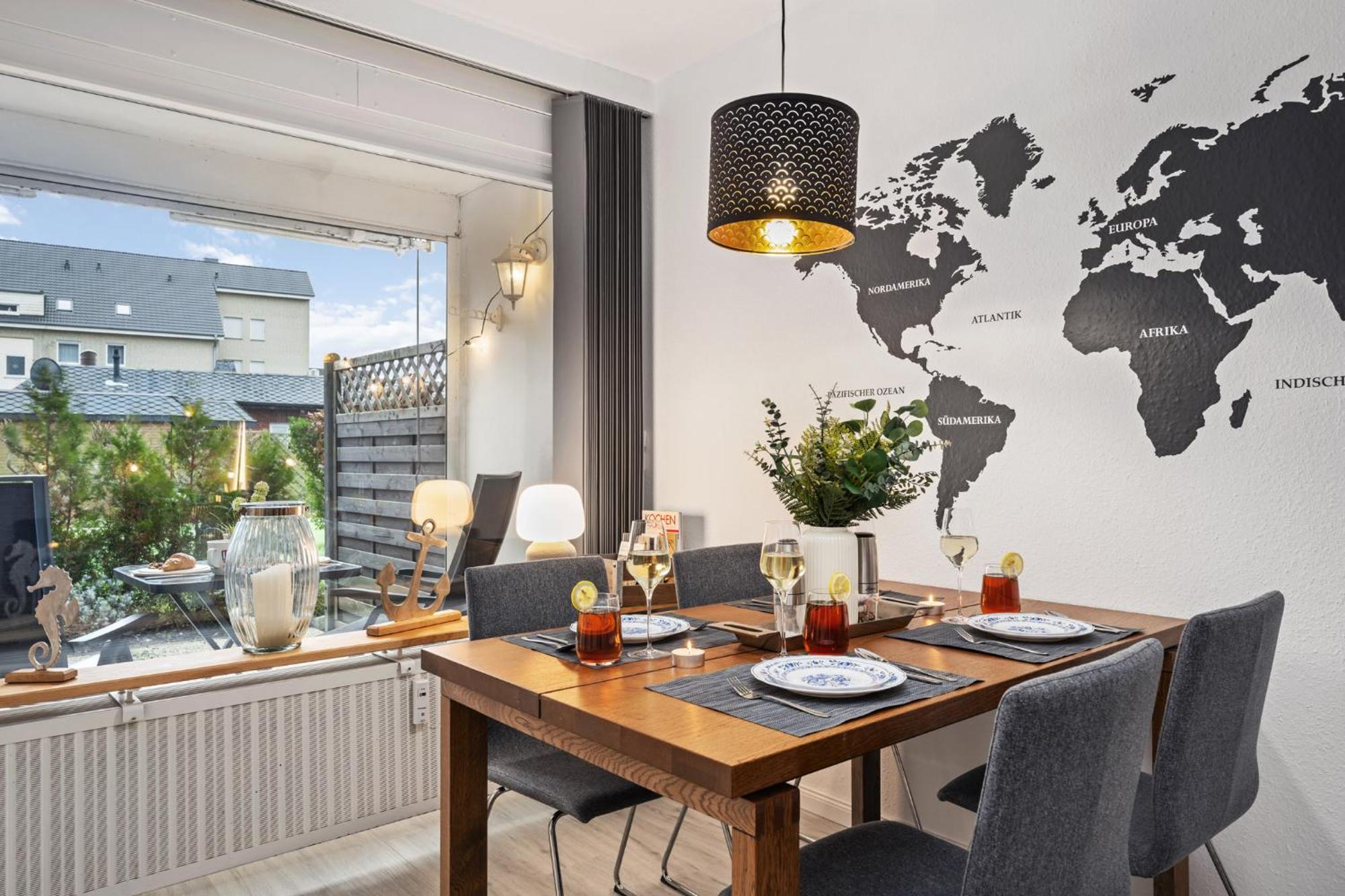Greypearl - Ruhig Gelegen Mit Terrasse - Strandnaehe - Parkplatz - Wlan Busum Exterior photo